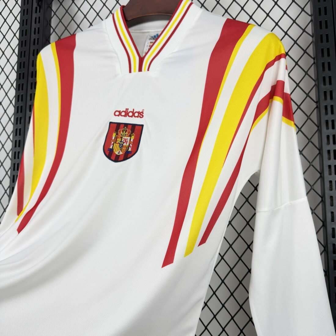 (1996) كلاسيكي Spain الاحتياطي أكمام طويلة قميص S-XXL 2