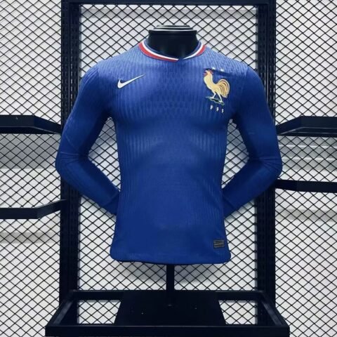 (24/25) Player France Euro الأساسي Long Sleeves قميص S-2XL