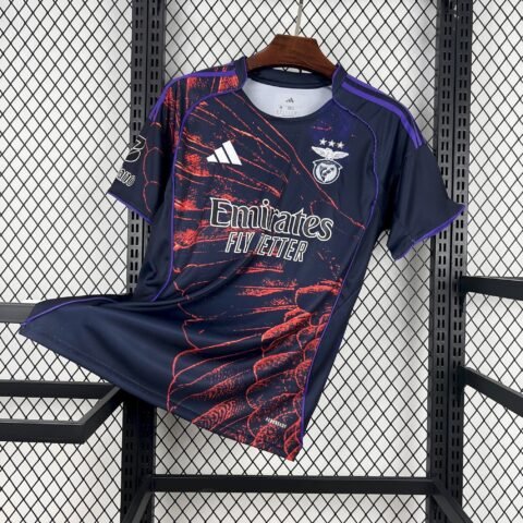 (25/26) Mens Benfica الرابع قميص S-4XL
