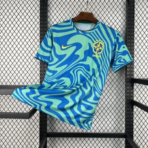 (26/27) Brazil National Team Pre-Match World Cup قميص S-XXL