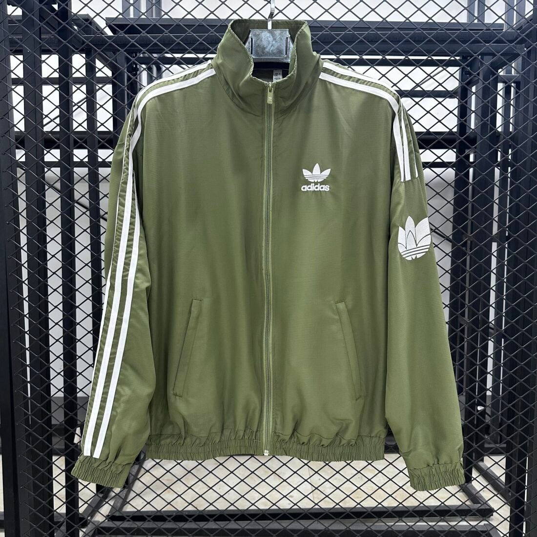 (25/26) Adidas Green Windbreaker S-3XL 2