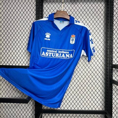 (90/91) Oviedo Home Jersey Retro Version