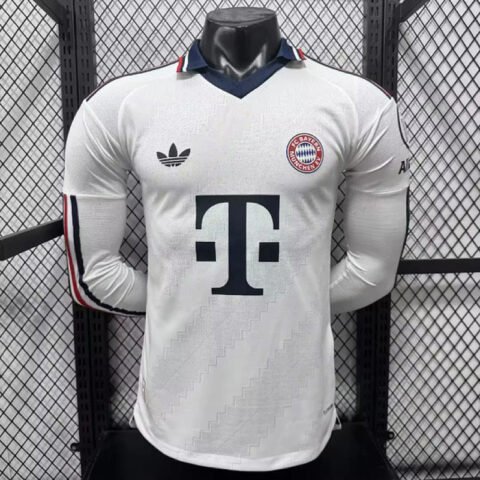 (26/27) Bayern Munich Player الاحتياطي أكمام طويلة S-2XL