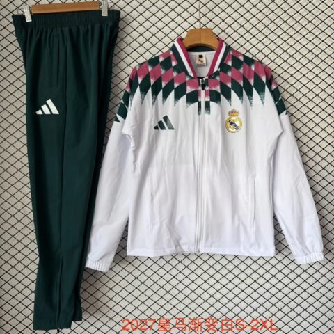 (26/27) Real Madrid Gradient White S-3XL