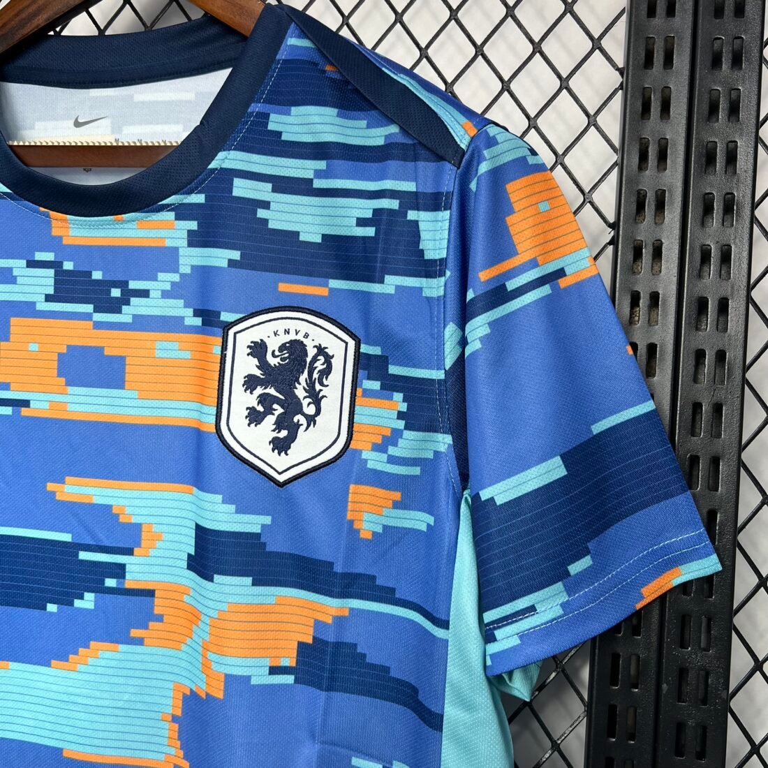 (24/25) Netherlands Euro Pre-Match تدريب طقم قميص S-XXL 4