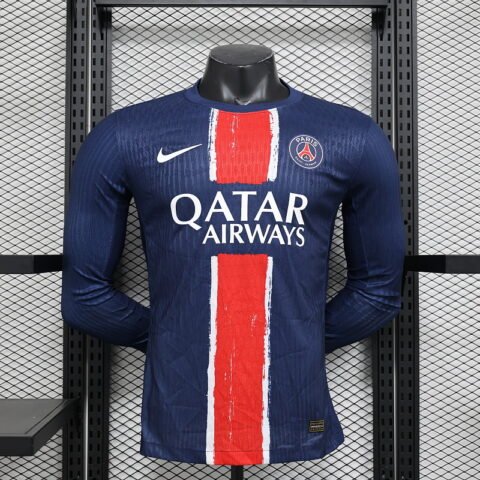 (24/25) Player PSG الأساسي Long Sleeves قميص S-2XL