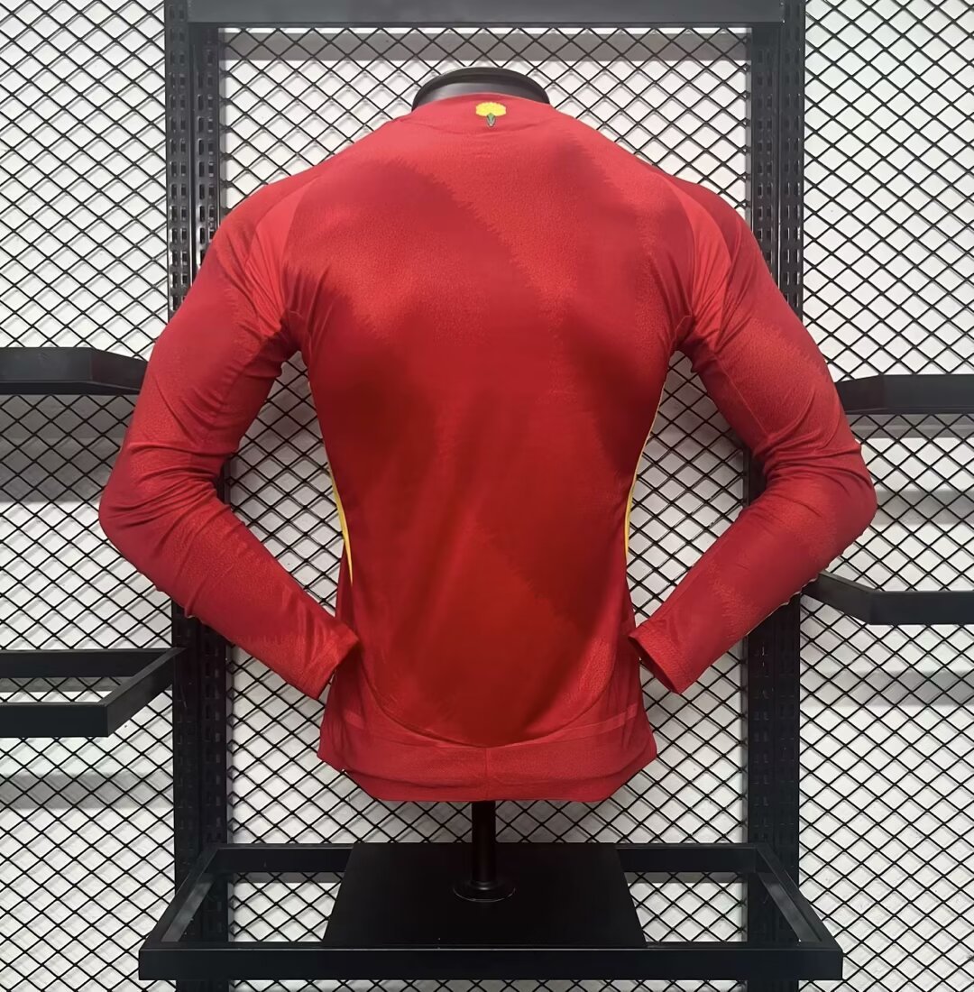 (24/25) Player Spain Euro الأساسي Long Sleeves قميص S-XXL 2