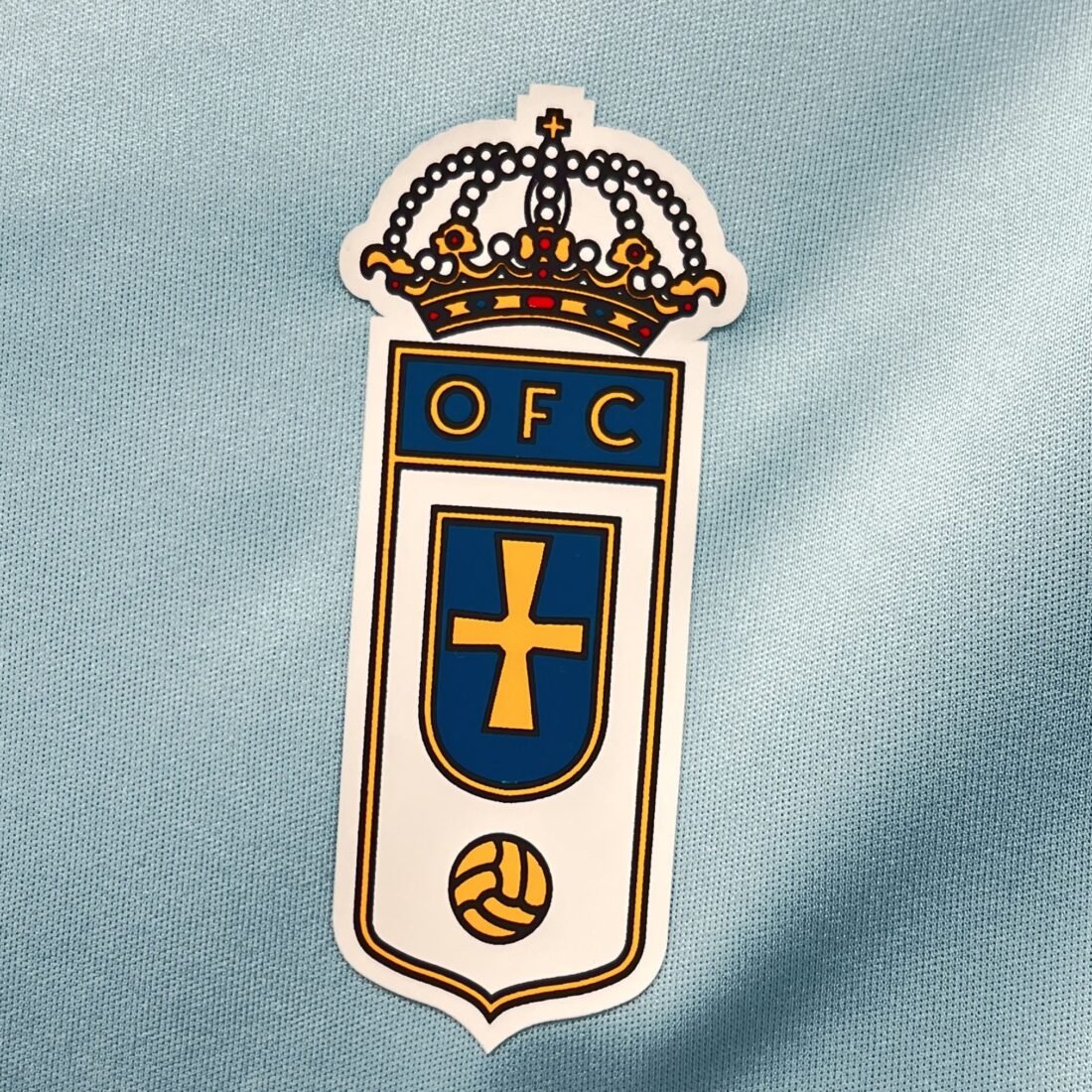 (25/26) Mens Real Oviedo كلاسيكي قميص S-XXL 6