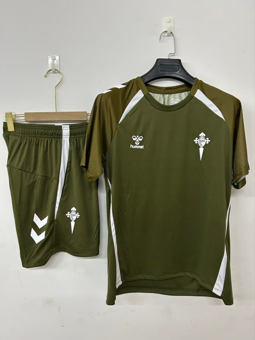 (25/26) Celta Vigo Short Sleeve تدريب قميص S-3XL 2