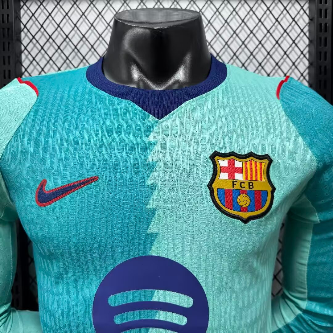 (26/27) Player Barcelona Second Team Long Sleeve S-2XL 2