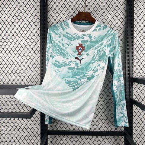 (26/27) Portugal National Team Long Sleeve World Cup Jersey Away S-XXL