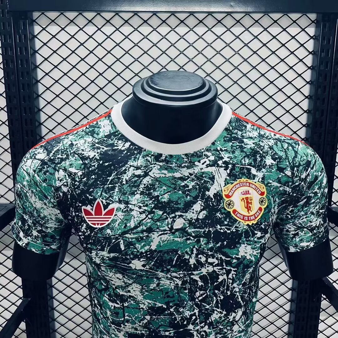 (24/25) Player Manchester United Stone Roses Originals Icon Edition قميص S-XXL 5