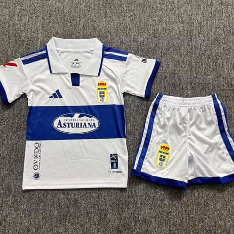 (26/27) Oviedo Away Kit Kids 16-28