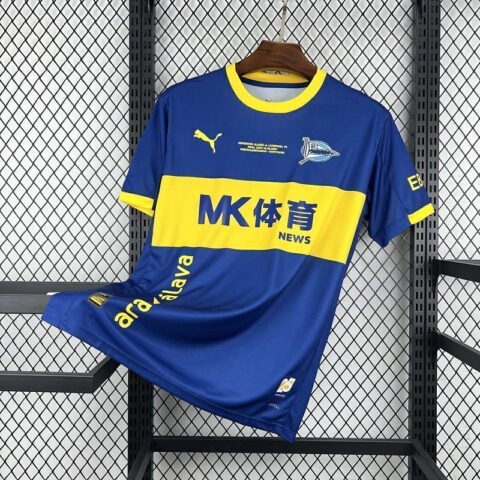 (25/26) Deportivo AlavéS Retro Style Jersey S-XXL