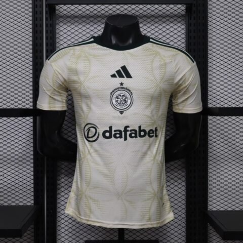 (26/27) Celtic الثالث Player Cheap قميص كرة قدم S-2XL