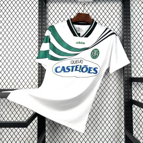 (94/95) كلاسيكي Sporting Cp الأساسي قميص S-2XL