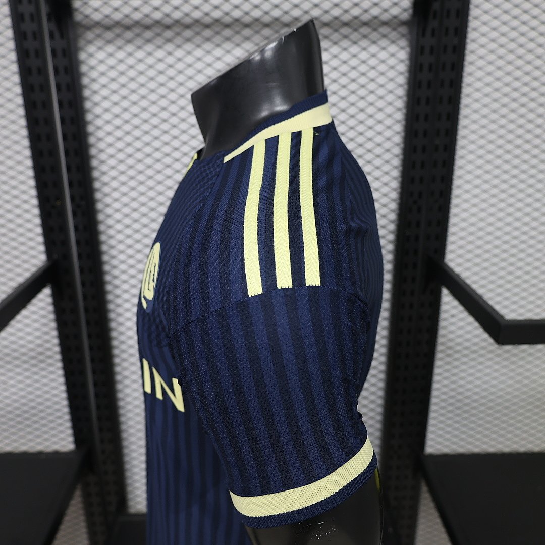 (26/27) Player Add+$5 Al-Nassr Away With Sponsor Soccer Jersey Size S-3XL 8