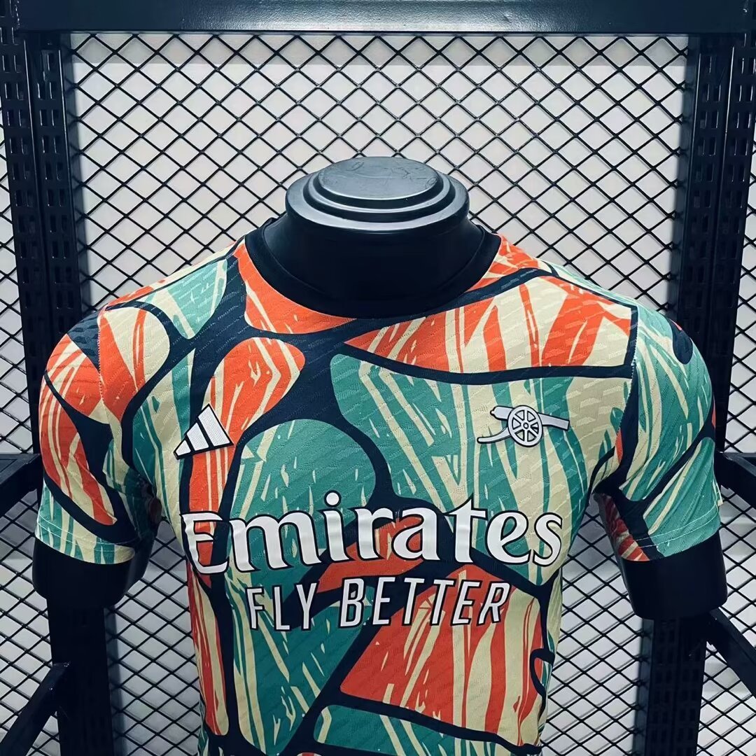 (24/25) Player Arsenal Pre-Match تدريب قميص S-XXL 3