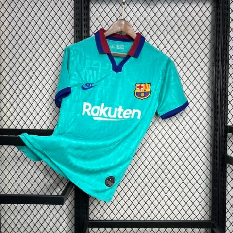(19/20) كلاسيكي Barcelonathird قميص S-2XL
