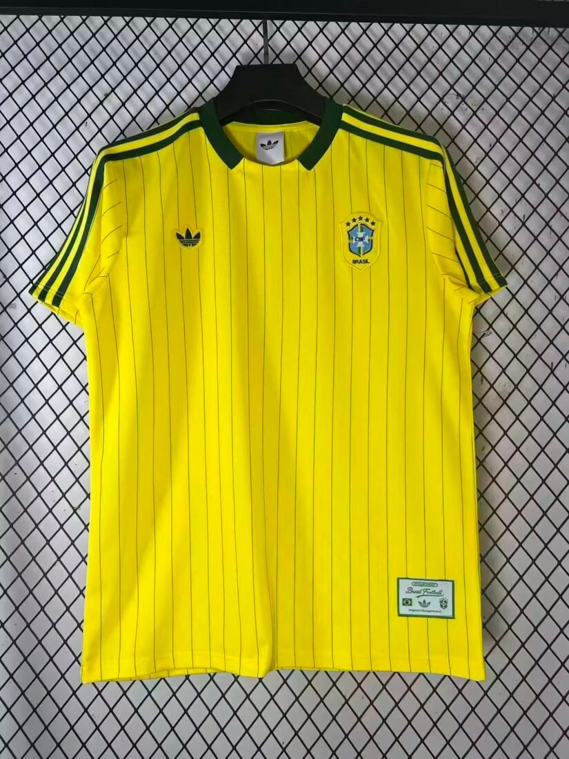 (26/27) Brazilian كلاسيكي Yellow S-2XL 2