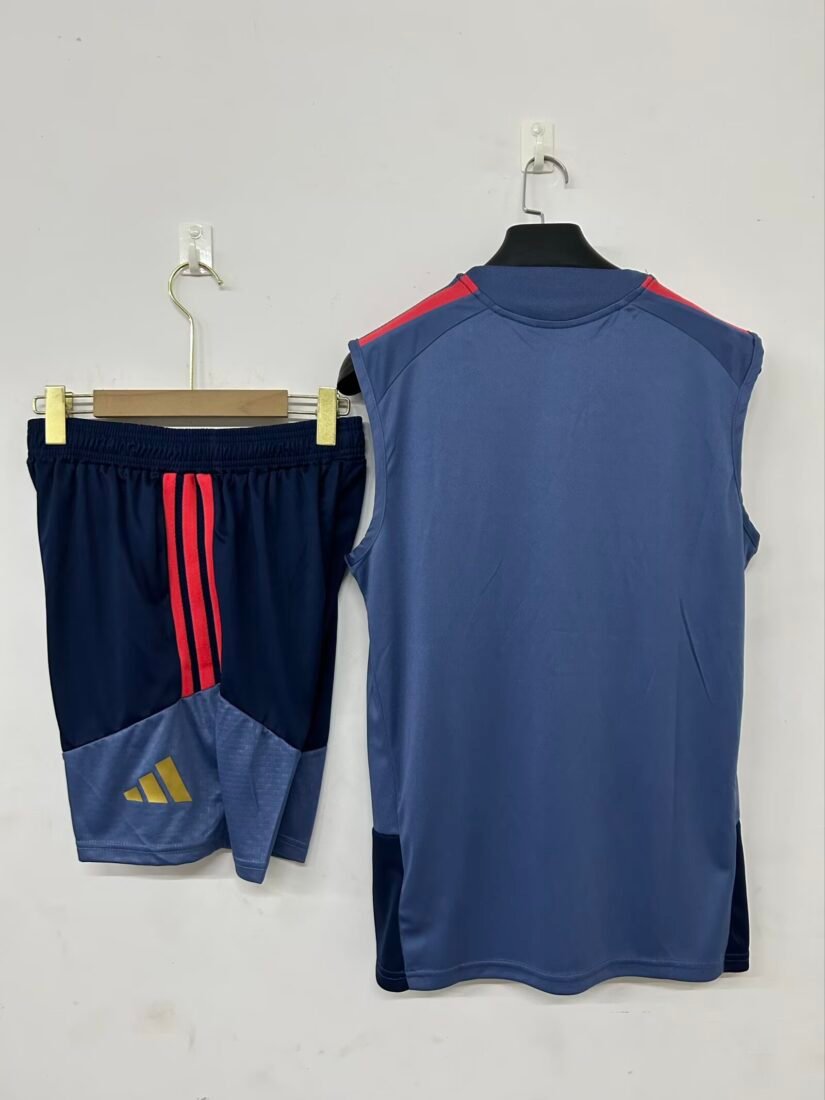 (26/27) Bayern Munich Gray تدريب طقم قميص S-3XL 3