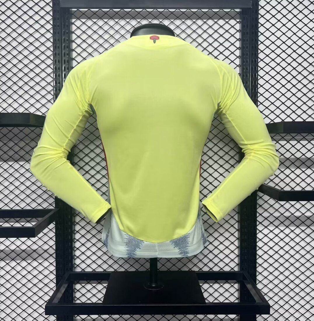 (24/25) Player Spain Euro Away Long Sleeves Jersey S-XXL 4