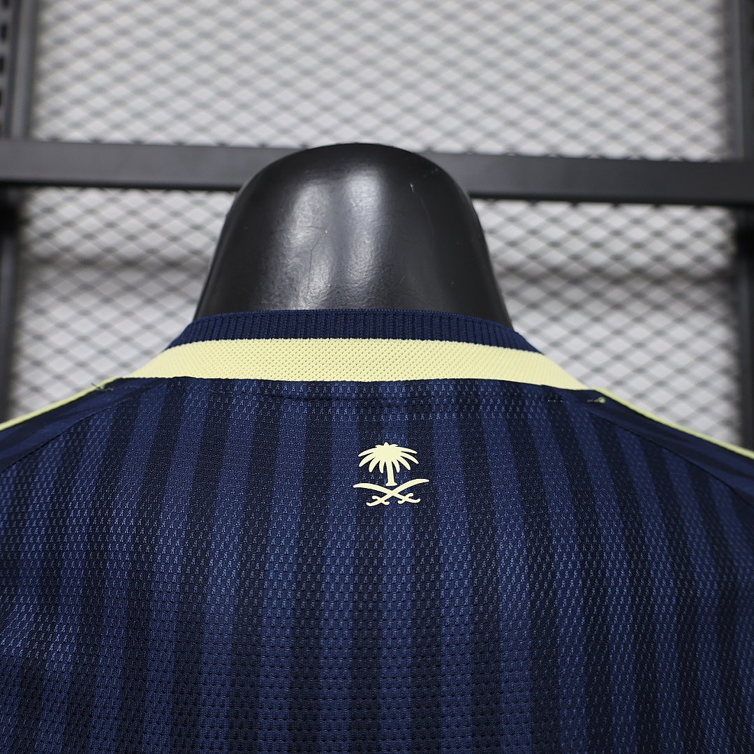 (26/27) Player Add+$5 Al-Nassr Away With Sponsor Soccer Jersey Size S-3XL 4