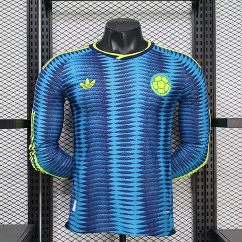 (26/27) Colombia Player أكمام طويلة الاحتياطي S-2XL
