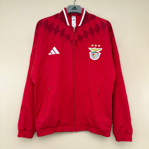 (26/27) Benfica Red كلاسيكي Model Winbdreaker Jacket S-XXL
