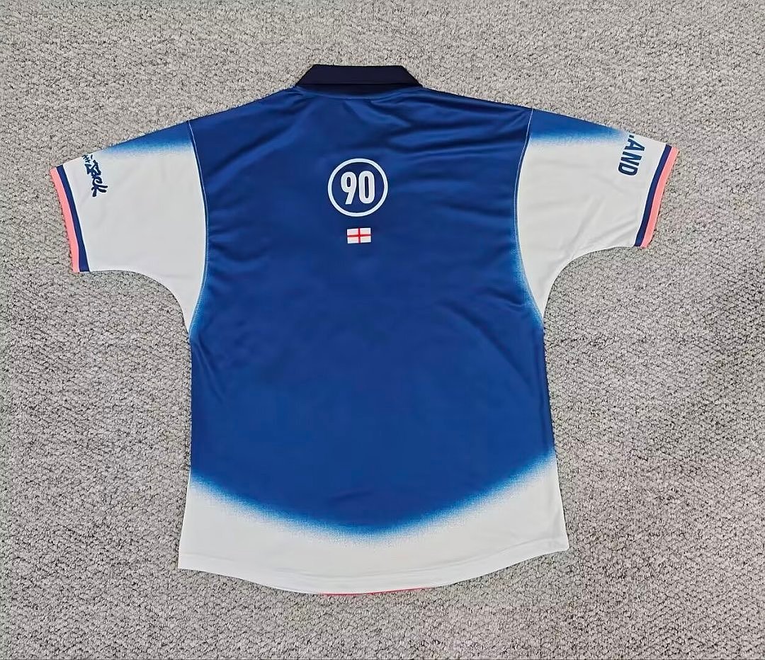 (26/27) Cactus Jack X Nike T90 England S-4XL Jersey Calcio/ Jersey Football/Fu T-Jersey 4