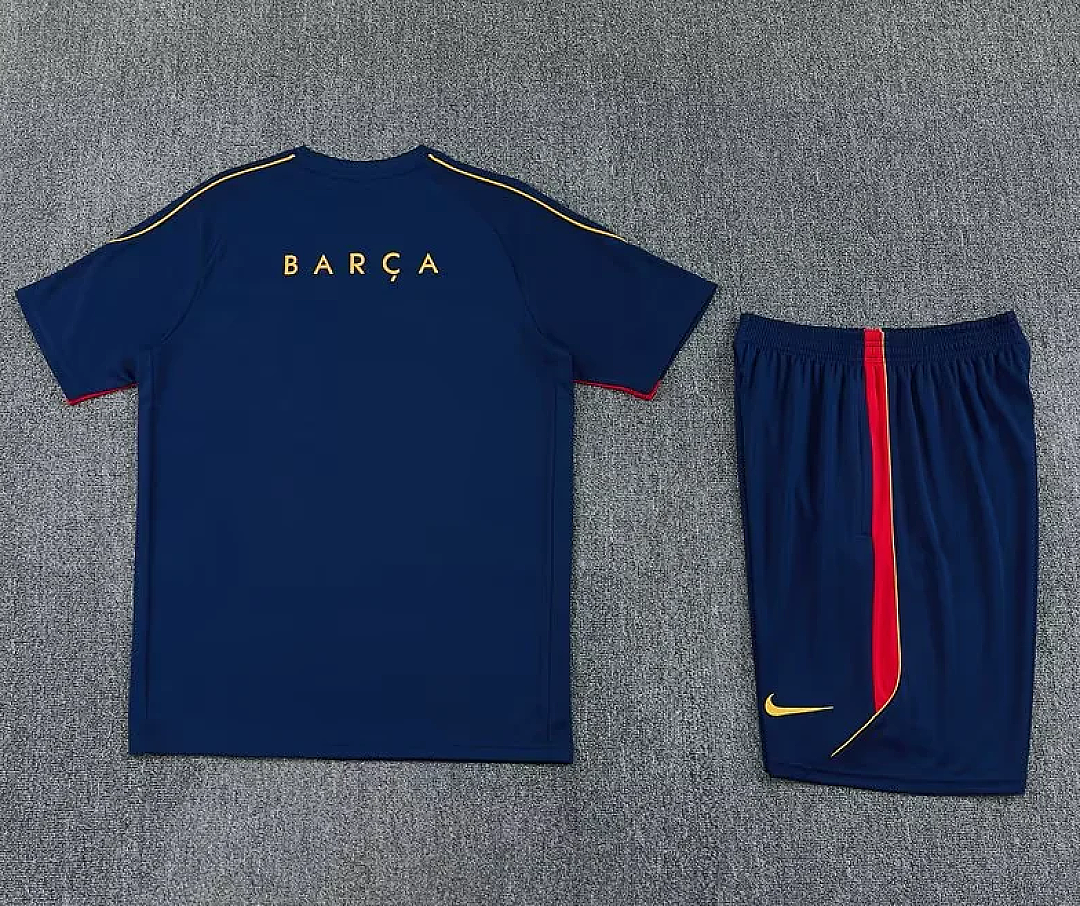 (26/27) B-A Dark Blue With Red Training Kit S-XXL 4