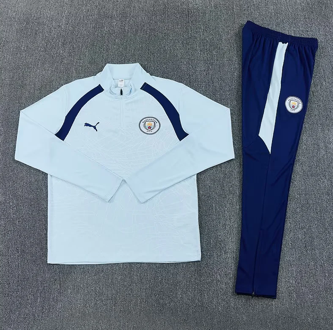 (26/27) Manchester City Sky Blue Training Sets S-XXL 1