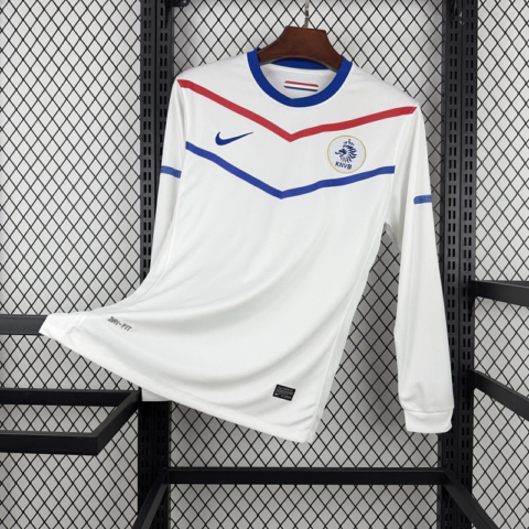 (2012) كلاسيكي Netherlands National Team الاحتياطي Long Sleeved قميص S-2XL