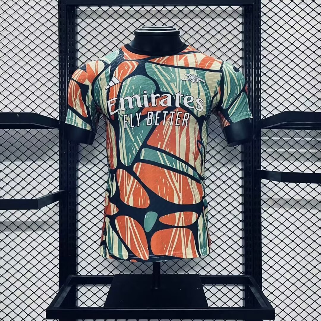 (24/25) Player Arsenal Pre-Match تدريب قميص S-XXL 2