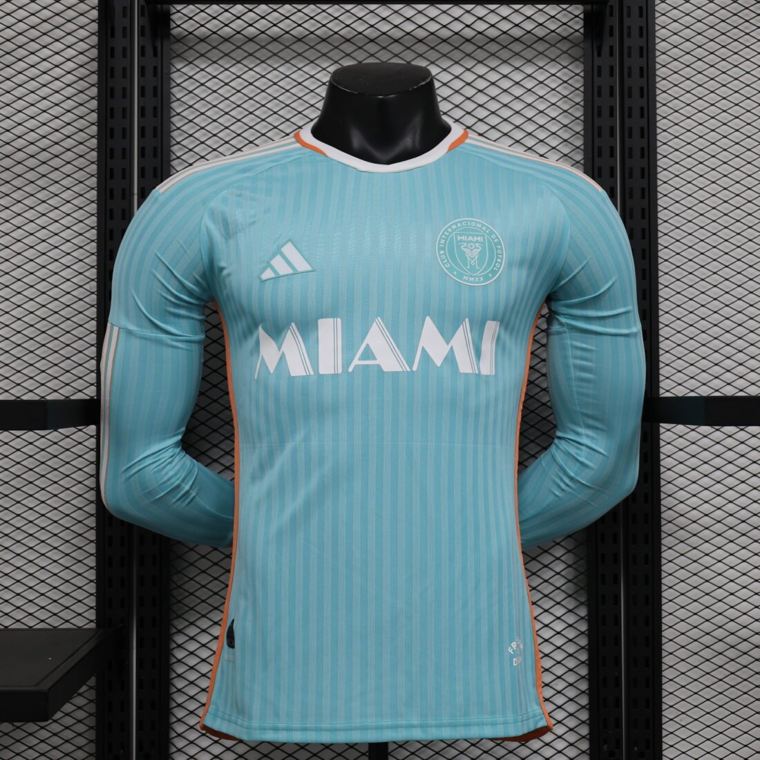 (24/25) Inter Miami 2 Player Manga Longa Terceira Visitante Camisa S-XXL 2