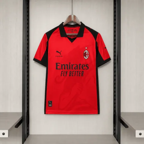 (25/26) AC Milan Cuarta Camiseta (4) /26 Puma X Slam Jam Men’S Supporter S-4XL