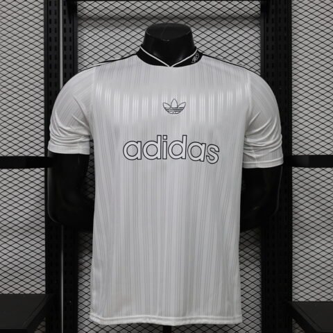 (26/27) Adidas Player White Jersey Size S-2XL