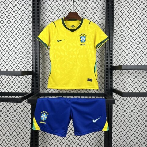 2026) ) أطفال طقم Brazil الأساسي 16-28