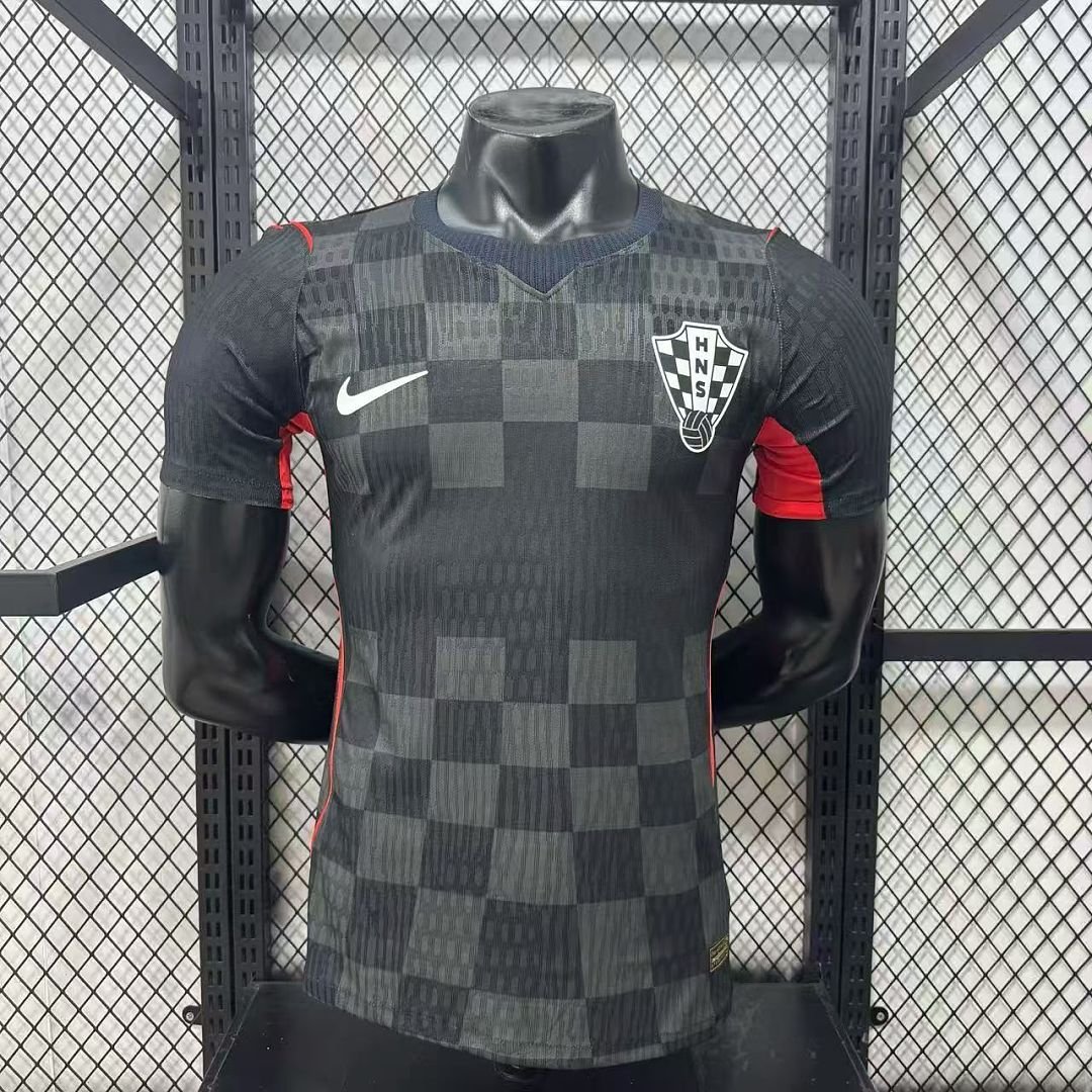 (26/27) Croatia Player Black Grey S-XXL 4