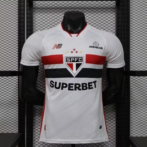 (26/27) Sao Paulo الأساسي Pv قميص S-3XL قميص Calcio/ قميص Football/Fu T-قميص