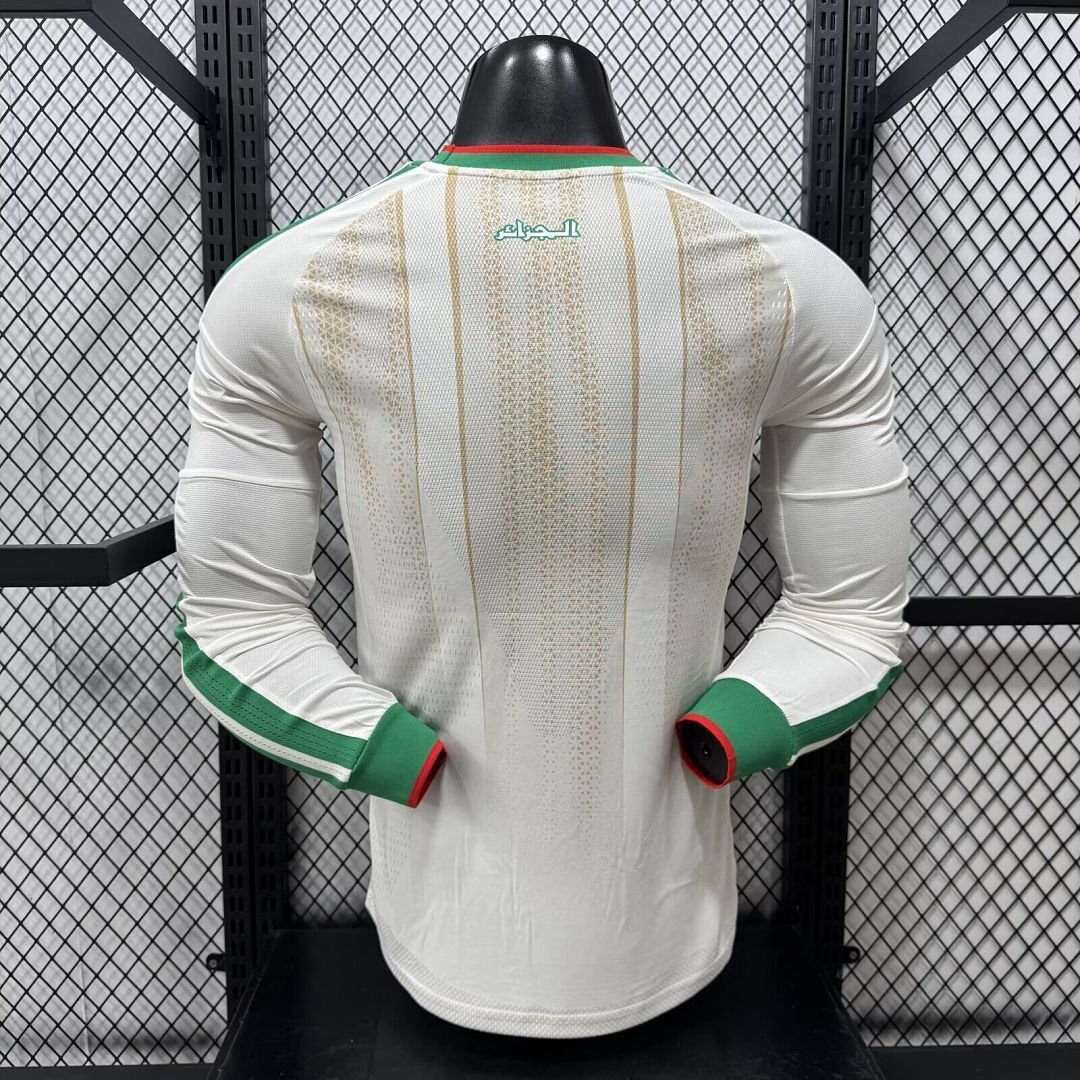 (26/27) Algeria Player Manga Longa Casa S-XXL 13