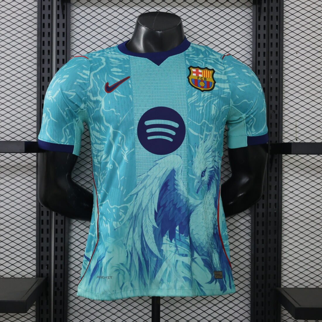 (26/27) Barcelona Blue إصدار خاص S – 3XL 13