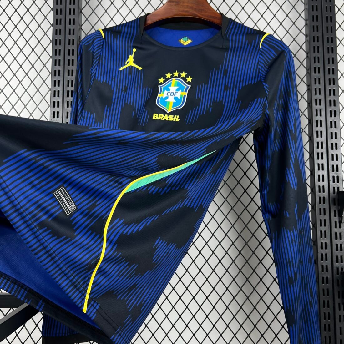 (2026) Mens Brazil World Cup الاحتياطي أكمام طويلة قميص S-XXL 2