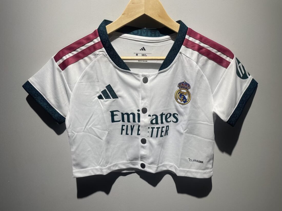 (26/27) Damen Cropped Trikot 26 27 Trikot Calcio/ Trikot Football/ T-Trikot 4