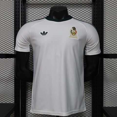 (26/27) Mexico Player White Casual Retro S-2XL