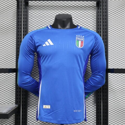 (24/25) Player Italy Euro الأساسي Long Sleeves قميص S-2XL