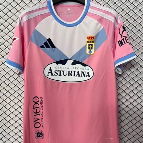 (26/27) Real Oviedo Pieces Pink S-2XL
