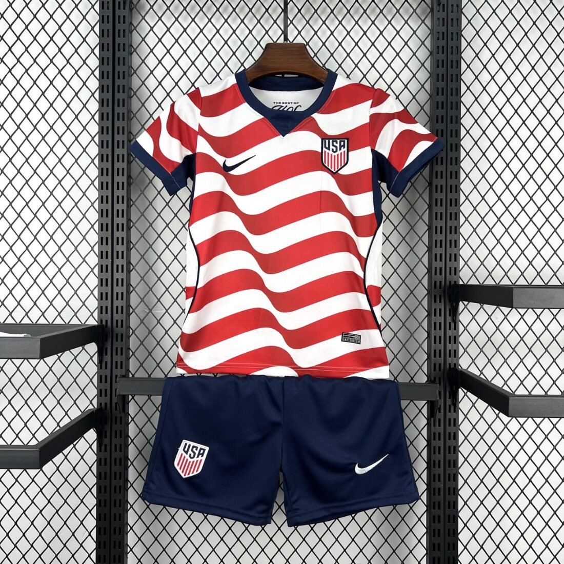 (26/27) Kids Kit Usa World Cup Home 2