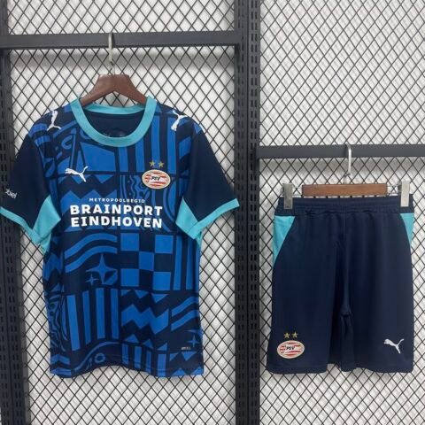 (26/27) Kids Kit Psv Home Cheap Soccer Jersey