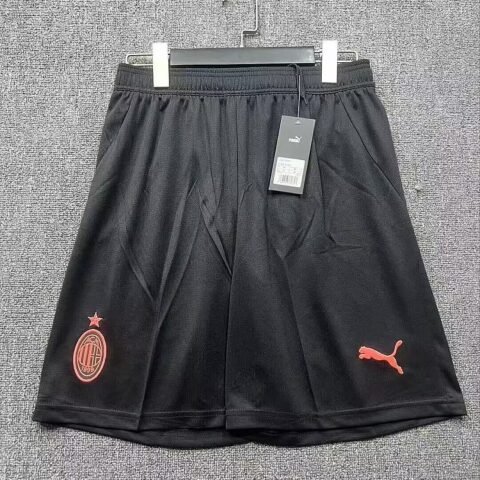 (26/27) AC Milan Black Third Away Shorts S-XXL